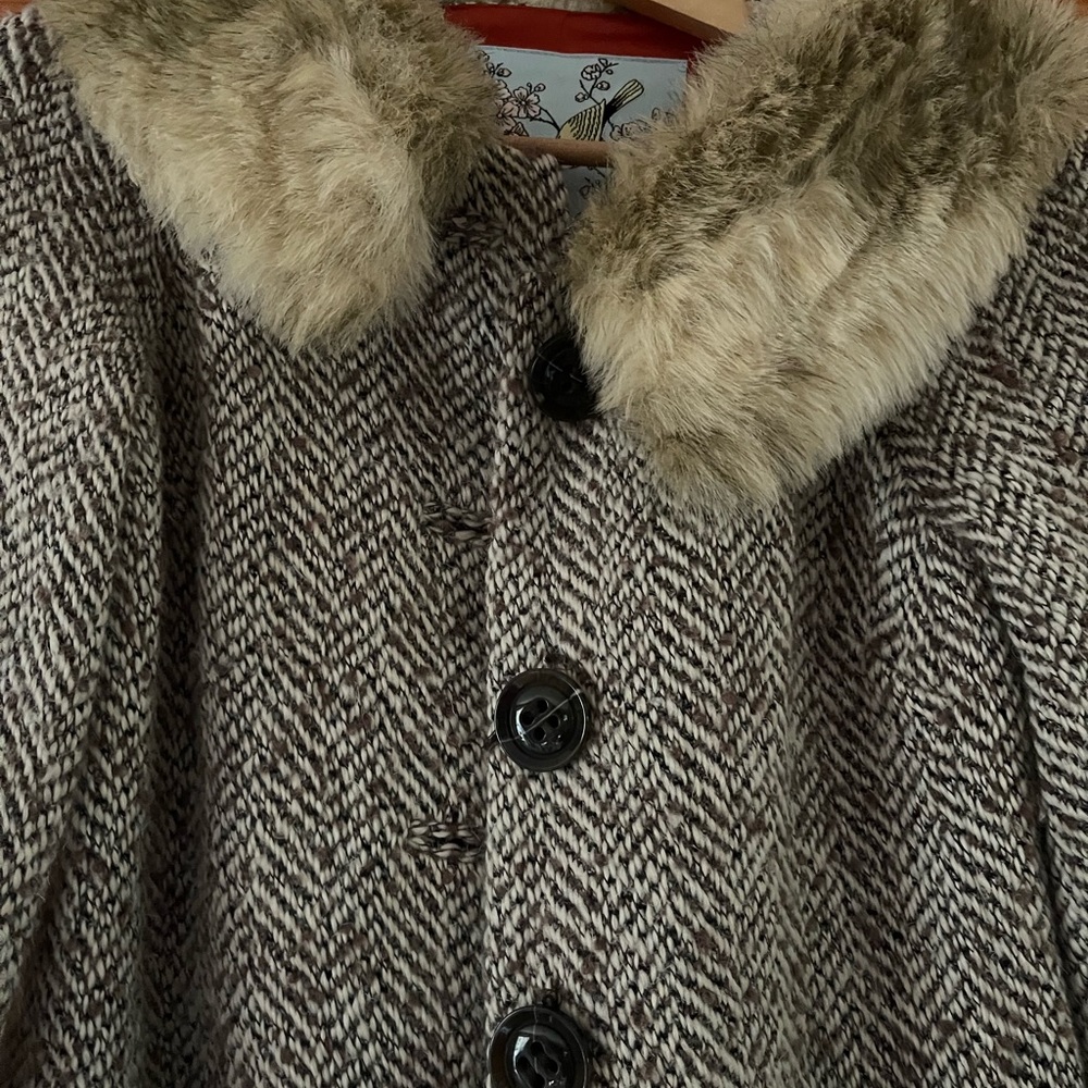 Anthropologie Peacoat - Picture 2 of 6